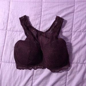 Burgundy bralette (PINK)